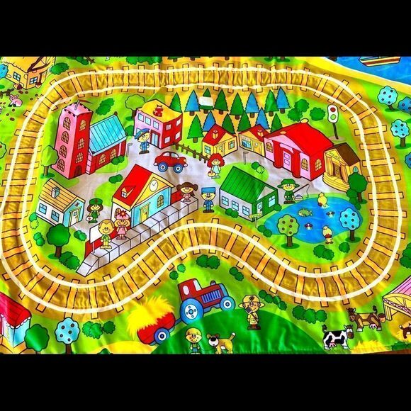Milestones Playmat Game Developmental Changing Pad - Picture 1 of 7